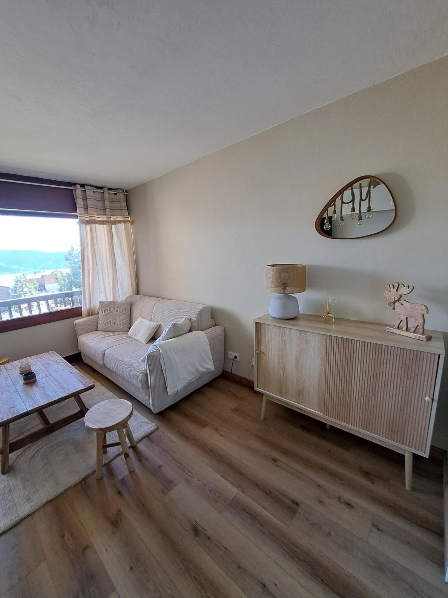 Studio Cabine 4 Couchages, Vue Face Aux Montagnes Font-Romeu-Odeillo-Via Екстер'єр фото